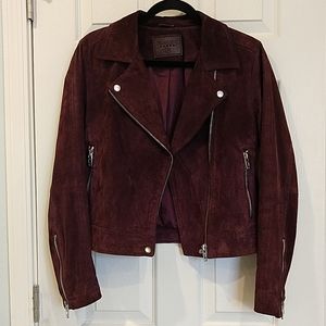 Blank NYC Suede Moto Jacket